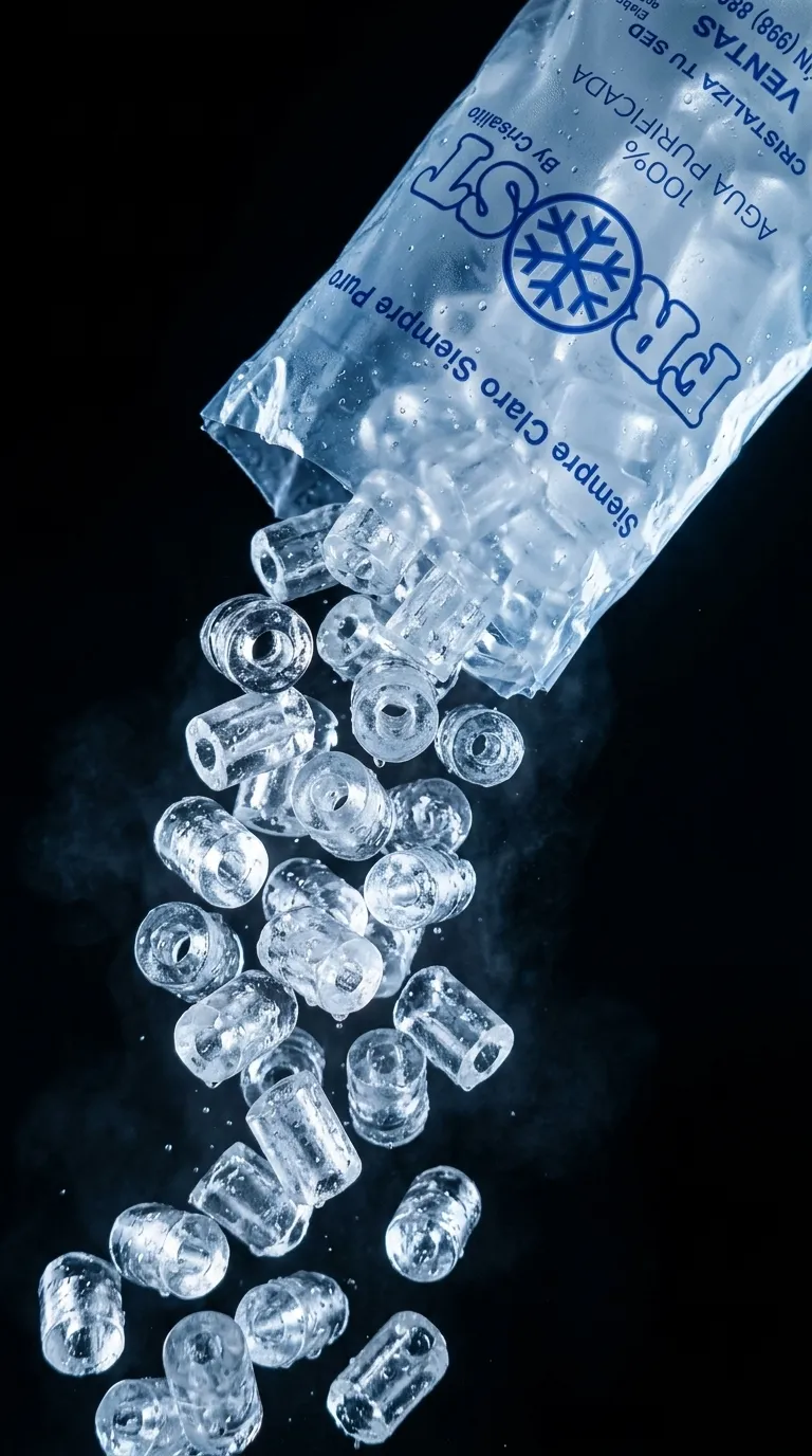 Hielo en rol cristalino